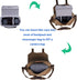 BOMKEE Camera Inserts Protective Bag Padded Insert Camer Cube Water Resistant DSLR SLR Case Foldable Liner for Sony,Canon,Nikon,Olympus Camera Len...