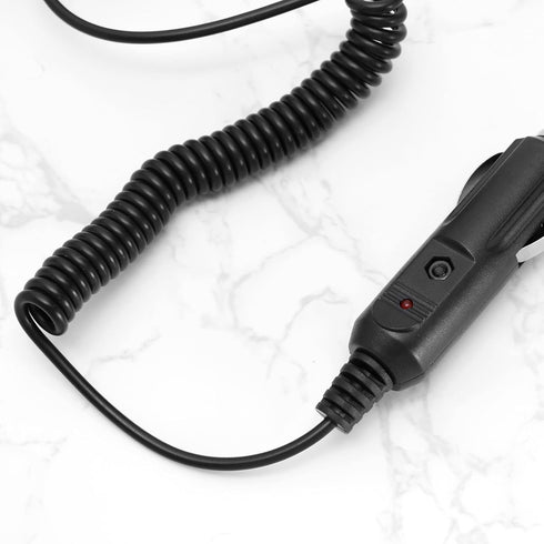 Create idea Car Power Adapter for Walkie-Talkie Compatible with Baofeng UV-5R/ UV-5RE Plus/UV-5RA Plus Car Intercom Power Adapter 12V Black......