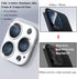 2 Pack Camera Lens Protector Compatible for iPhone 13 Pro/Max, Aluminum Alloy Metal & 9H Tempered Glass Camera Cover Shock/Water-Proof,Shatter/Scr...
