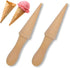 2Pcs Ice Cream Cone Molds, Reusable wooden Cream Horn Molds Waffle Cones Pizzelle Roller Egg Roll DIY Mold for Kitchen Cooking and Baking...