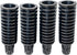 50 Pack 1.77" Garden Plastic Slotted Mesh Net Cups Pots, Round Heavy Duty Home Garden Bucket Basket Plant Nursery Pots for Hydroponics/Aquaponics/...