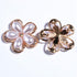DIY 50PCS Bling Rhinestone Buttons for Headbands Hair Accessories Wedding Bouquet Party Decoration (Golden)...