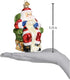 Old World Christmas Assortment Glass Blown Ornaments for Christmas Tree Santa Checking List, 40300...