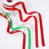 Christmas Grosgrain Ribbon 5/8 Inch Ribbon 6 Rolls Totally 90 Yards Holiday Red and Green Ribbon Set with Merry Christmas Snowflake Tree Patterns ...