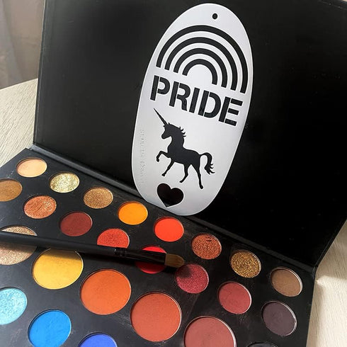 Stencil1 - Pride Makeup Stencil Durable Quality Reusable Stencils United States Stencil America for Parades, Parties and more!...