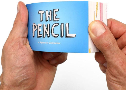 ANDYMATION Pencil Printed Flipbook...