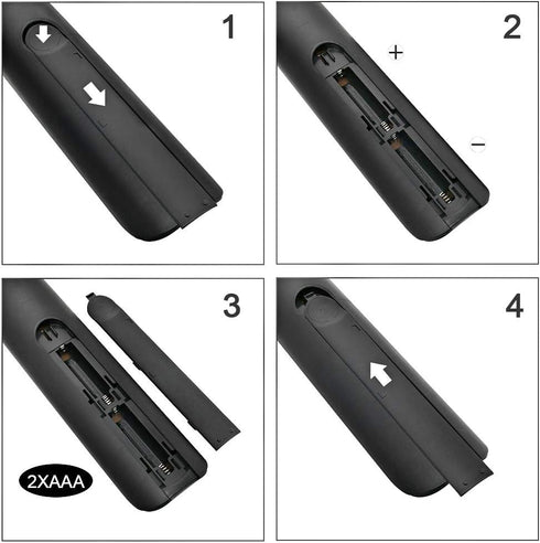 Gvirtue BN59-01178W Universal Replacement Remote Control Fit for Samsung LCD LED HDTV 3D 4K Smart TV, Sub 5 Series 6 Series Samsung TV Remote BN59...