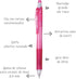 Pentel EnerGize-X Mechanical Pencil (0.5mm) Pink Barrel, Box of 12 (PL105P)...