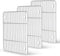 TeamFar Baking Rack, Cooling Roasting Rack Stainless Steel for Baking Sheet Oven Pan, Healthy & Rust Free, Oven & Dishwasher Safe - Set of 3 (15.2...