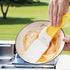 2pcs Silicone Pan Scraper - Non-Stick Dish Cleaning Spatula for Kitchen, Pots and Pans Cleaning Tool, Multipurpose Kitchen Gadget and Accessory., ...