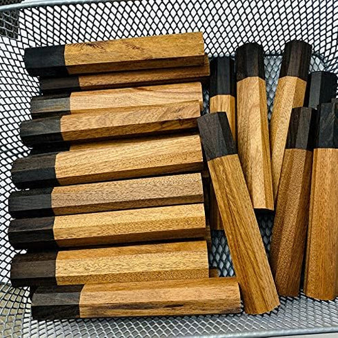 1PC Japanese-style Kitchen Knife Handle Octagonal Handles Safflower Knives Material...