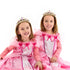 Lovelyshop Pink Gems Rhinestone Gold Tiara for Little Kid Big Kid Prom Birthday Princess Crown...