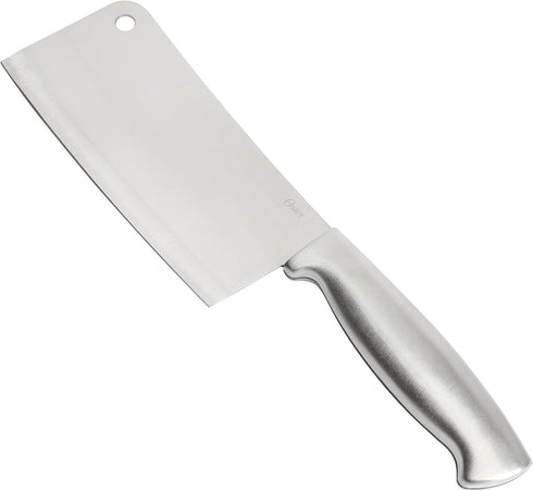 Oster Baldwyn 6" Cleaver Knife Kitchen Cutlery w/Stainless Steel Handle...