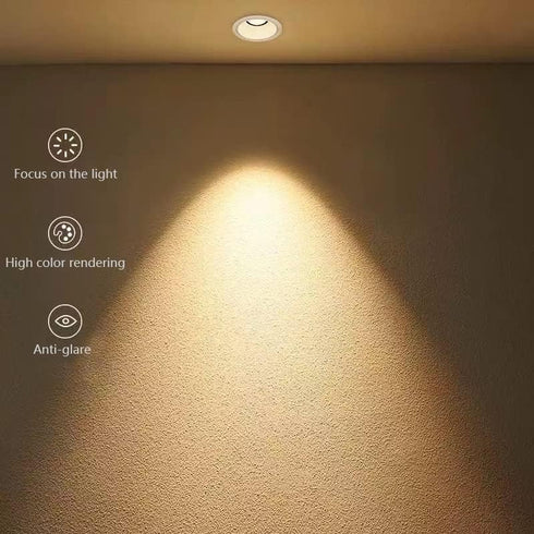 MR16 LED Bulbs 50W Halogen Equivalent Landscape Light Bulbs, 2700K Warm White 5W GU5.3 MR16 12V Spotlight Bulb, Non-Dimmable 38° Beam Angle for La...