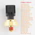 Engine Oil Pressure Sensor Switch Sending Unit Compatible with Dodge, Dodge Ram, Ram 1500 2500 3500, VW - 1S6755 PS401 Oil Pressure Switch 5149064...