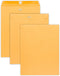 EnDoc 10 x 13 Clasp Envelopes – 10 Pack Brown Kraft Catalog Envelopes with Clasp Closure & Gummed Seal – 28lb Heavyweight Paper 10x13 inches Envel...