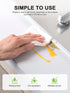 Caulk Tape - PVC Self Adhesive Tub Caulking Sealing Tape for Bathrooms Kitchen Countertops Toilets Kitchen Sinks Bathtub Floors and Toilet Walls e...