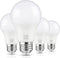 A19 LED Light Bulbs, 60 Watt Equivalent LED Bulb, Daylight White 5000K, 850 Lumen, E26 Base, Non-Dimmable, 9W Bright White LED Bulb, 4-Pack...
