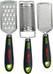 ALLTOP Food Graters for Cheese,Nutmeg,Potato,Ginger and Garlic,Cirtrus,Hand-held Stainless Steel Zester for Kitchen - Pro Multi-purpose Gadgets,Se...