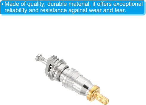 PATIKIL Air Conditioning Valve Core with Seal, 50 Pack Refrigeration Service Valve Stem Cores for HVAC AC System Accessories...