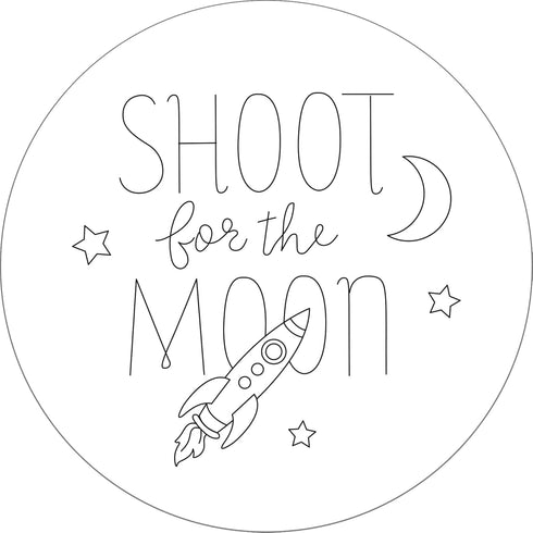 Celestial Embroidery Pattern Transfers (set of 10 hoop designs!)...
