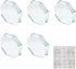 Glass Pattern Weights for Sewing, Fabric Sewing Weight Cloth Dressmaking Pattern Making and Sample Cutting Weights for Sewing Accessories (5 Piece...