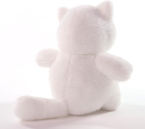 8" White Cat Stuffed Animal Plush Toy, Cat Plush Cute Plushies for Animal Themed Parties Teacher Student Award, Animal Toys for Baby, Boy, Girls, ...