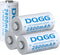 16340 Rechargeable Battery 2800mAh Button Top 4 Pack 3.7Volt 16340 Batteries for Headlamp Flashlight...