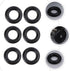 VILLCASE 30Pcs Sewing Machine Rubber Ring, Bobbin Winder Tires O Rubber Washers Replacements Sewing Rings Parts Rubber Gaskets Rings Universal Sew...