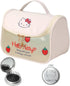Kitty Travel Cosmetic Bag with Air Cushion Comb, Large Capacity Cosmetic Pouch Case Makeup Bag with Zipper, PVC Toiletry Bag Makeup Accessories Or...