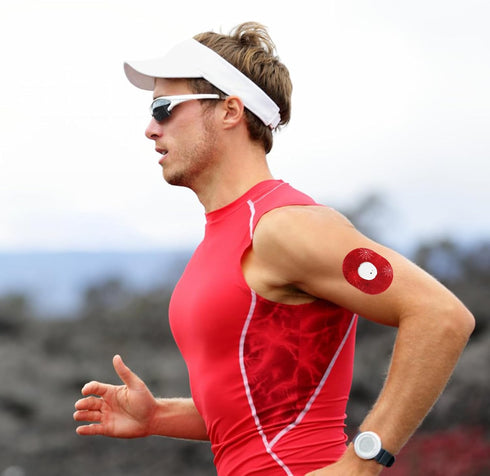 25pcs Adhesive Patches for Dexcom G7, Waterproof Adhesive Overpatch with Hole Sensor Covers Glucose Monitor Patch Spider Elements CGM Adhesive Tap...