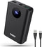 5V 2A Heated Vest Battery Pack,LCD Display Power Bank Heated Jacket,PD 22.5W Fast Charging 10000mAh Portable Charger,Battery Phone Charger for iPh...