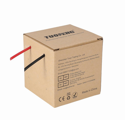 16 awg Electronic Wire,66 Feet Silicone Wire Flexible Tinned Copper Wire High Temperature Resistance 2 Separated Wires 33 ft Black and 33 ft Red S...