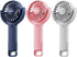 Mini Handheld Fan 3 Pack, Rechargeable Portable Hand Held Fan,5 Speed with Base Small Desk Fan,180° Rotatable Fan for Travel/Games/Season/Outdoor/...
