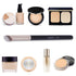 ENERGY Angled Flat Concealer Brush Under Eye Concealer Nose Contour Brush for Bronzer Liquid Foundation Cream Cosmetic Press Powder Concealer Pale...