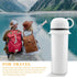 2-in-1 Toothbrush Travel Case,Toothbrush Holder with Cover,Toothbrush Cup,Portable Travel Toothbrush Cover,Durable,Suitable for Business Trip and ...