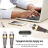 CY Cable USB-C Type C to USB-C Ultra Slim Flat Power USB2.0 Data 65W Fast Charge for Laptop Tablet Phone (200cm)...