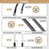 3Pcs Hard Bristle Crevice Cleaning Brush, Multifunctional Grout Cleaner Brush, Thin Gap Cleaning Brush Set, Small Cleaning Tools for Household Use...