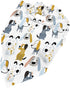 Dog Bibs Softy Kerchief for Dogs Cats,Washable Pet Bandanas for Small Large Puppies,Cute Dog Puppy Adjustable Triangle Neck Scarfs Birthday Gift...