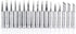 Yakamoz 17Pcs 900M Soldering Iron Tips Solder Welding Replacement Tip Kit for for Hakko, Radio Shack, TENMA, ATTEN, Quick, Aoyue, Yihua Solder Sta...