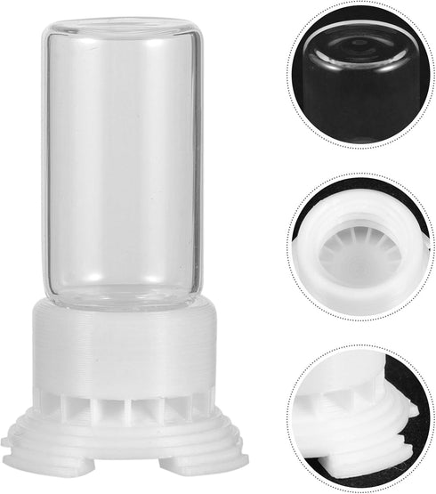 Yardwe 2pcs Ant Water Feeder, Liquid Feeder Ant Feeding Box Micro Animal Liquid Feeder Ant Nest Accessories, 5ML...