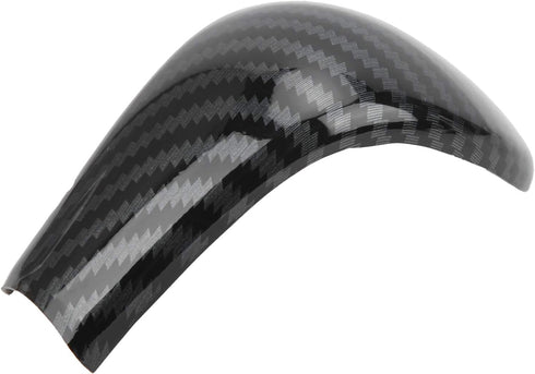 Keenso Gear Shift Knob Cover, Carbon Fiber ABS Shift Knob Trim Antiscratch Lightweight Fit for Navara Frontier NP300 2015?2019 Car interior and ex...