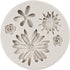 Chrysanthemum Flower Silicone Mold Daisy Flower Fondant Molds for Flower Cake Decoration Cupcake Topper Chocolate Candy Polymer Clay Gum Paste...
