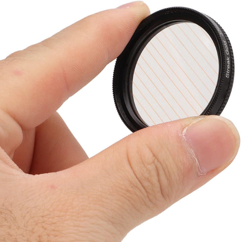 Camera Lens Filter Gold Streak Anamorphic Effect Photography Filter Accessories(37mm)...
