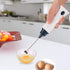 Rechargeable Eggbeater Handheld Stainless Milk Frother Foamer Blender Coffee Mixer with Charging Cable...