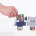 BCW 6 Cell Cargo Card Storage Box - 3x2 | Trading Card Storage Box | Fits Toploaders, Magnetics, and More | Holds 2100 Standard, 20pt Cards, Inclu...