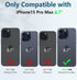 FNTCASE for iPhone 15-Pro-Max Case: Military Grade Drop & Shock Protection Cell Phone Cover with Kickstand |Rugged Protective Tough Cases 6.7'' - ...