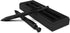 Matte Black Metal Pen | Premium Durable Metal Barrel | Mechanical Retractable Gel Pen | Premium Rollerball Point 1 mm | Gift Pack, 2-Pack...