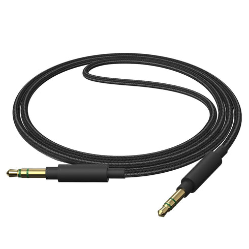 GEEKRIA Audio Cable Compatible with Beats Studio Pro, Mixr, Pro, Solo 4, Solo3, Solo2, Studio3 Headphones Cable, 1/8" (3.5mm) to 3.5mm Braided Nyl...