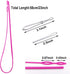 Luckkyme 30 Pack Replacement Drawstrings Drawcords for Pants Sweatpants Hoodies Scrubs Jackets Shorts, with 3 Pieces Drawstring Threader Tool 53" ...